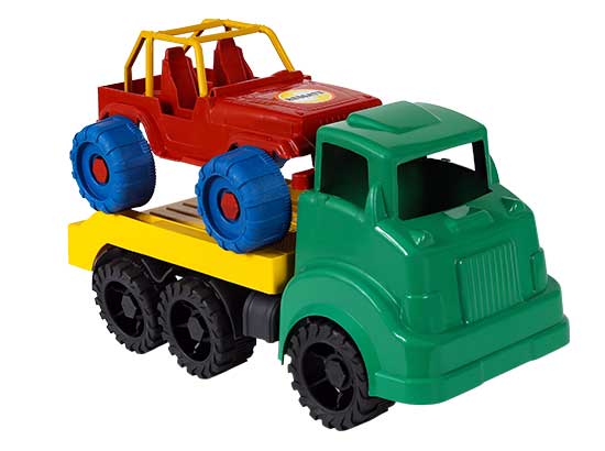 TRUCK PLATAFORMA C/ JEEP STO ANTÔNIO ( 625 )
