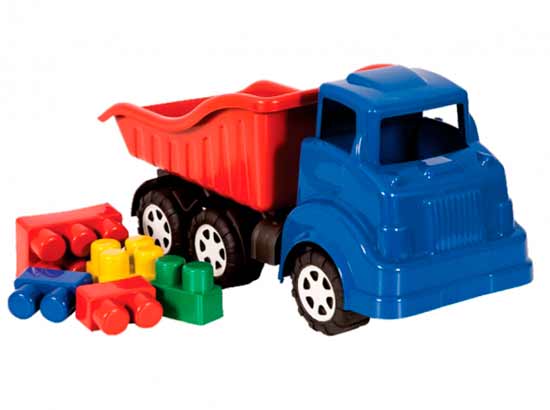 TRUCK CAÇAMBA C/ BLOCOS – RECICLADO ( 706 R )