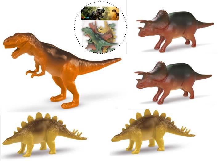 DINOSSAURO JURASSIC C/ 5 UNID (562)