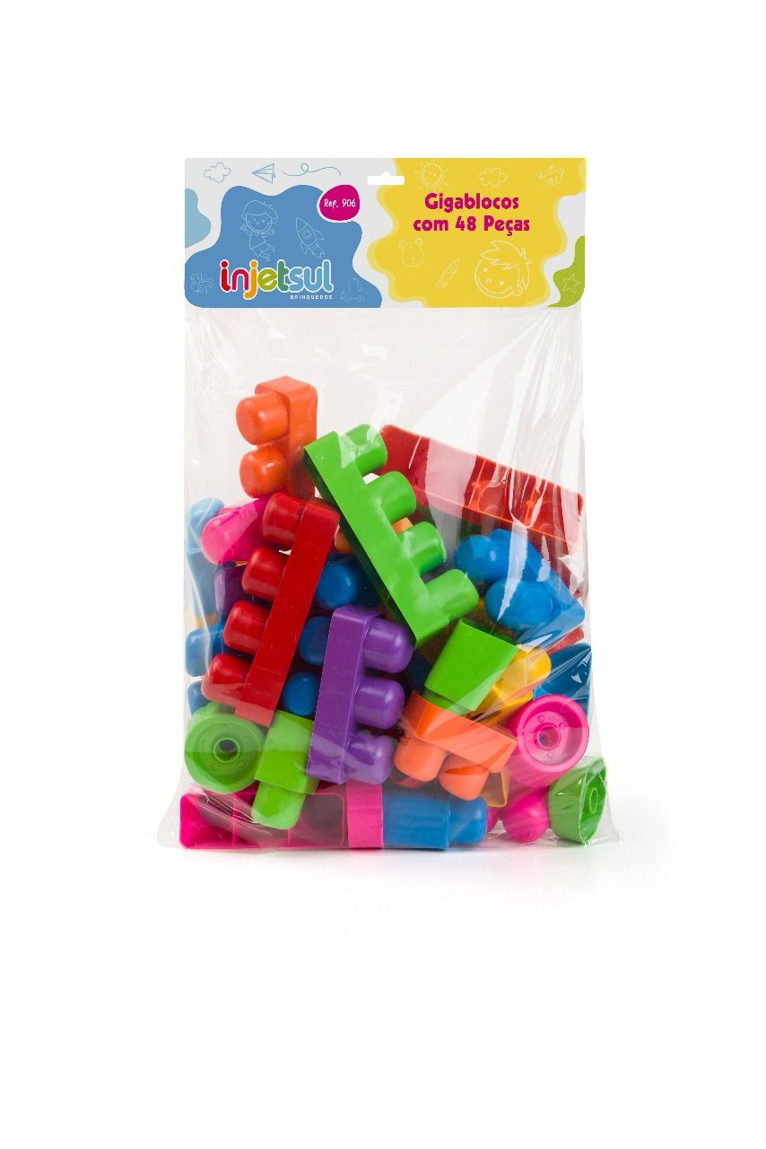 GIGABLOCOS COM 48 PEÇAS (906)